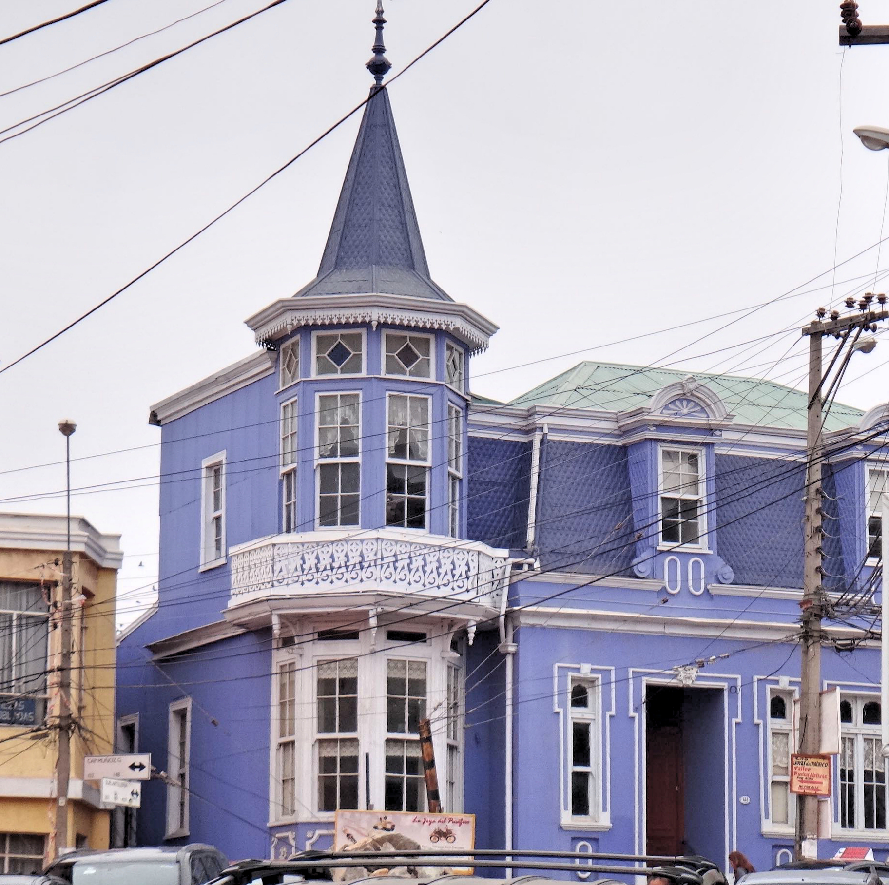 Valparaiso e suas casas coloridas