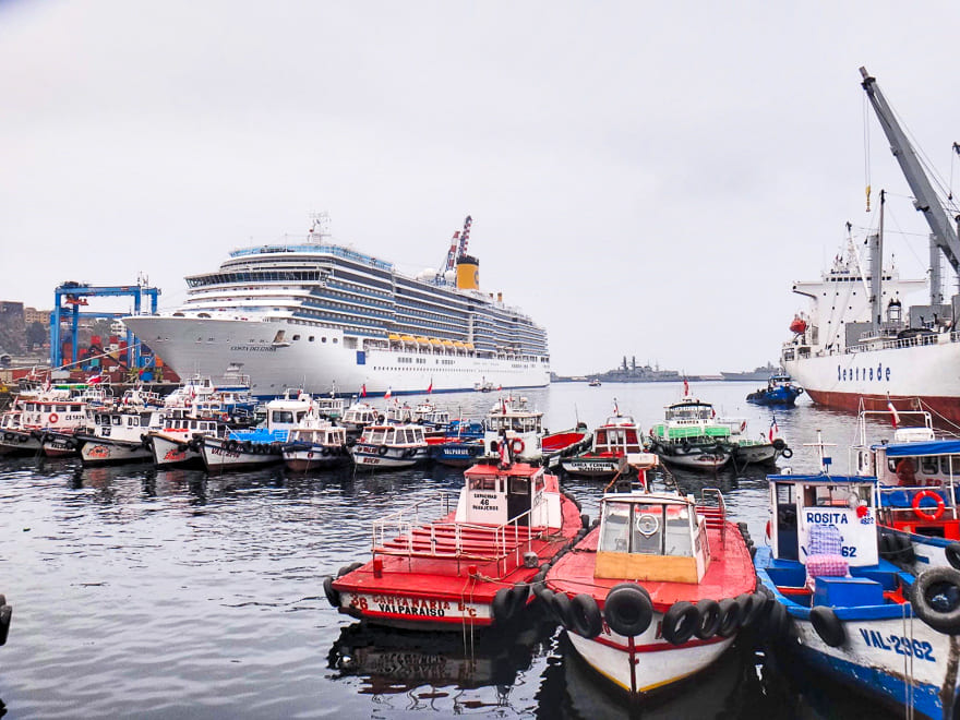 porto valparaiso 1 - Roteiro de 1 dia em Valparaíso - vem curtir!
