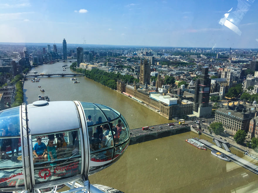 roteiro londres london eye tamisa - A roda-gigante de Londres: um giro na famosa London Eye
