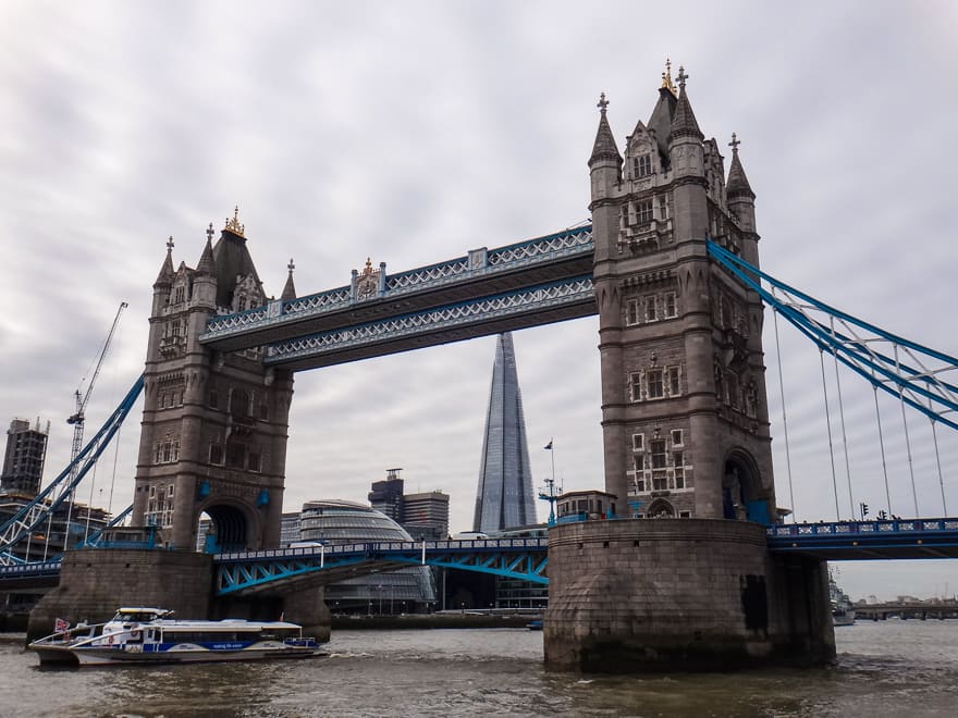 roteiro londres tower bridge - Roteiro Londres - atrações pagas