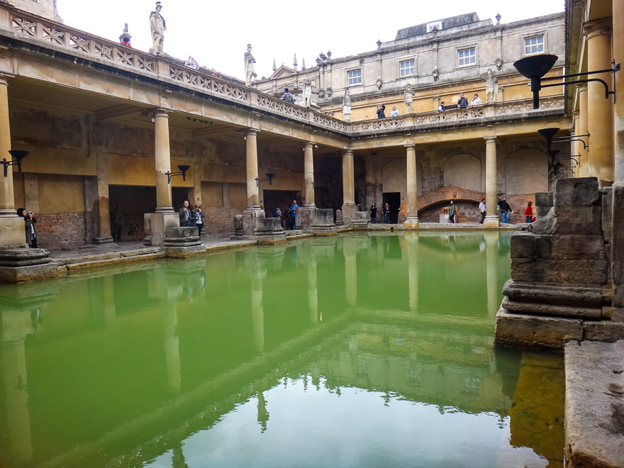 bath inglaterra termas romana - 7 cidades para bate-volta de Londres