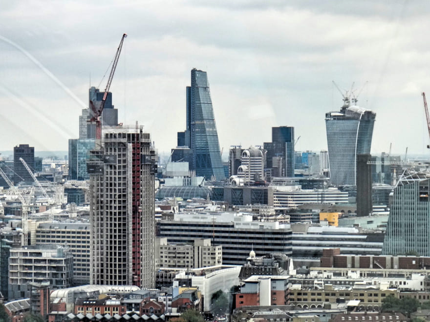 city londres vista londo eye - A roda-gigante de Londres: um giro na famosa London Eye
