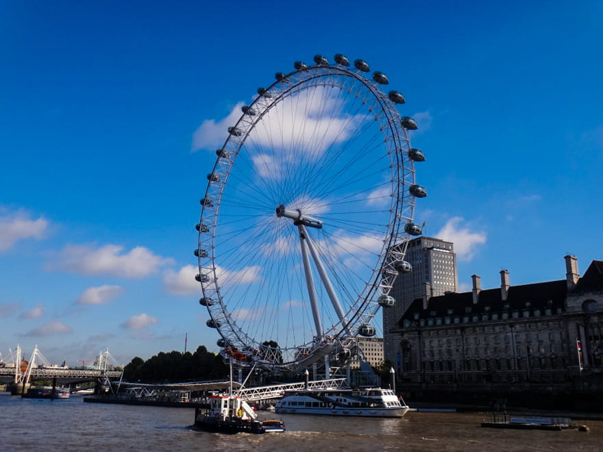 londo eye - A roda-gigante de Londres: um giro na famosa London Eye