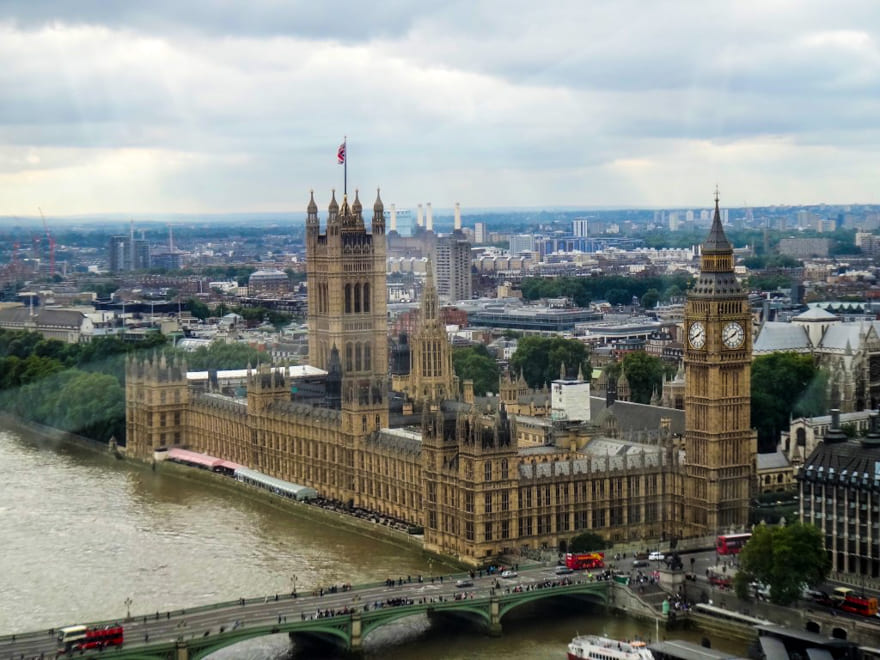 parlamento big ben - A roda-gigante de Londres: um giro na famosa London Eye