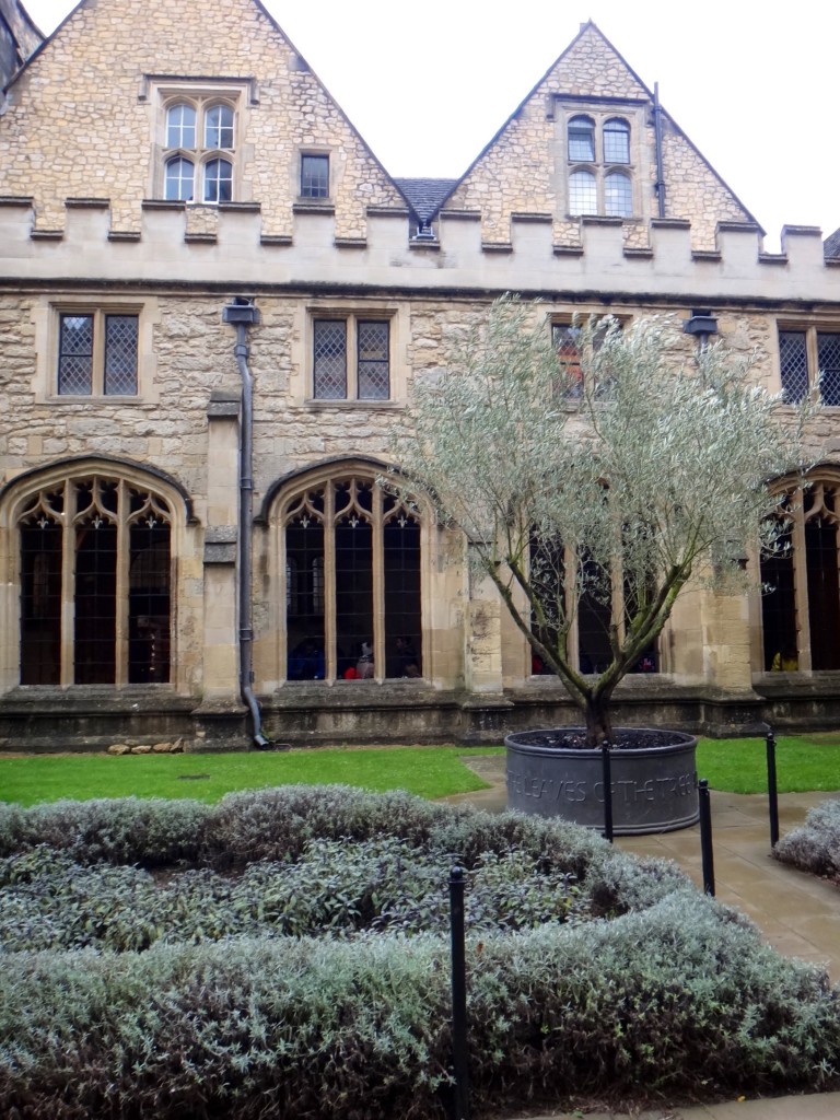 patio interno oxford 768x1024 - Um passeio pela Universidade de Oxford