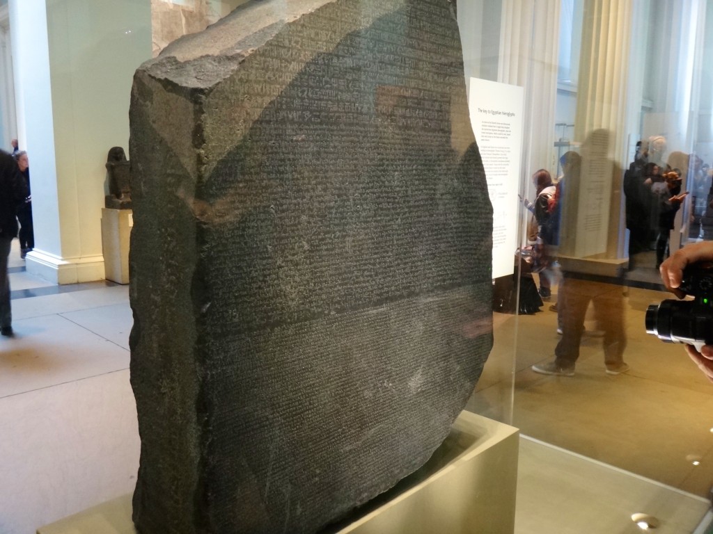 roseta stone british museum museu de londres inglaterra