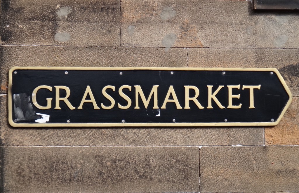 placa grassmarket 1024x661 - Roteiro em Edimburgo - Old Town