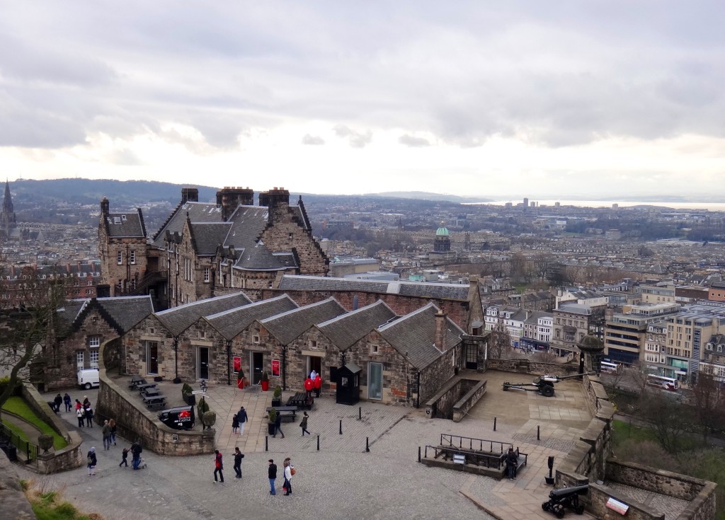 vista castelo edimburgo 1024x735 - Castelo de Edimburgo