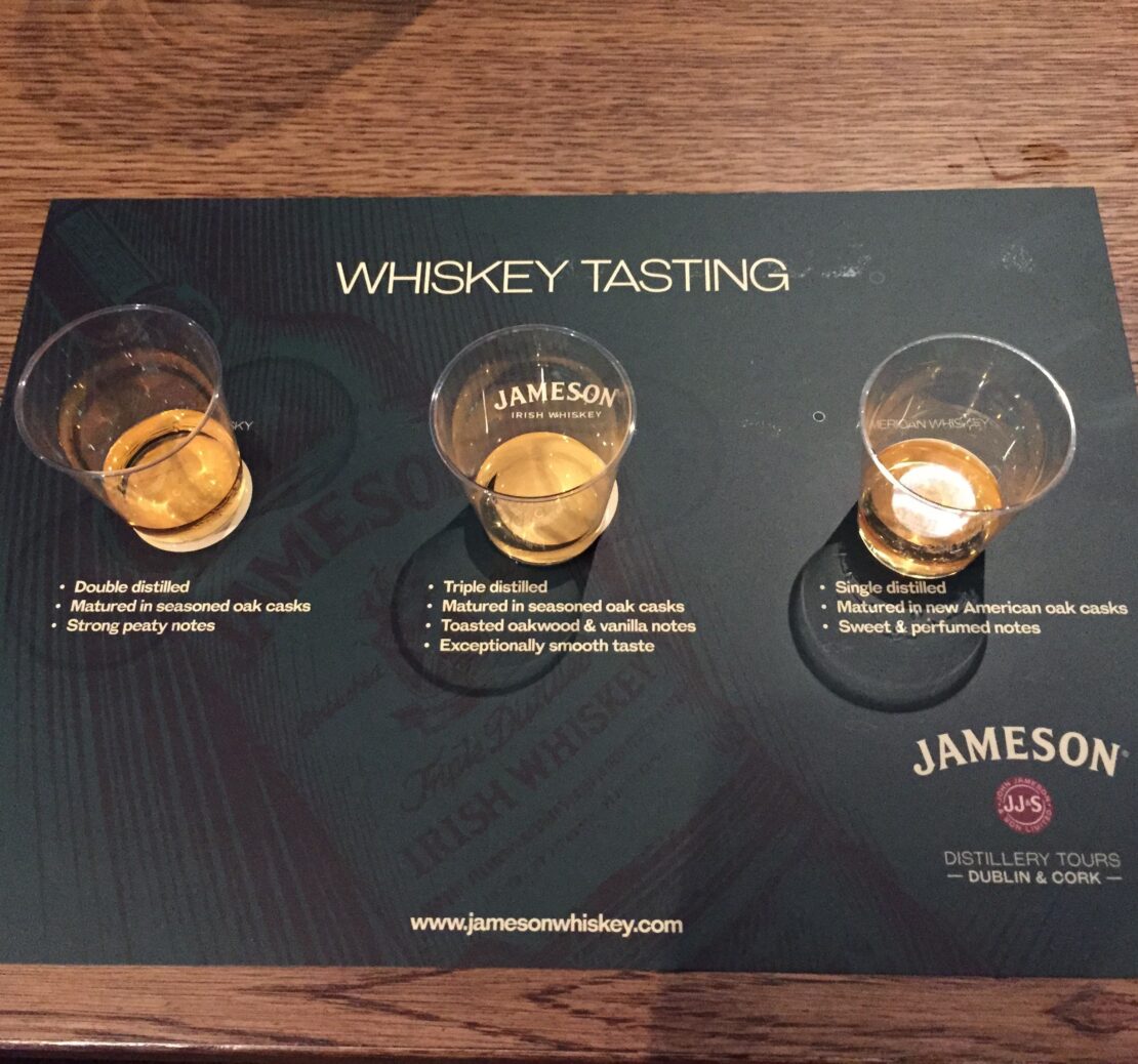 degustação old jameson dublin