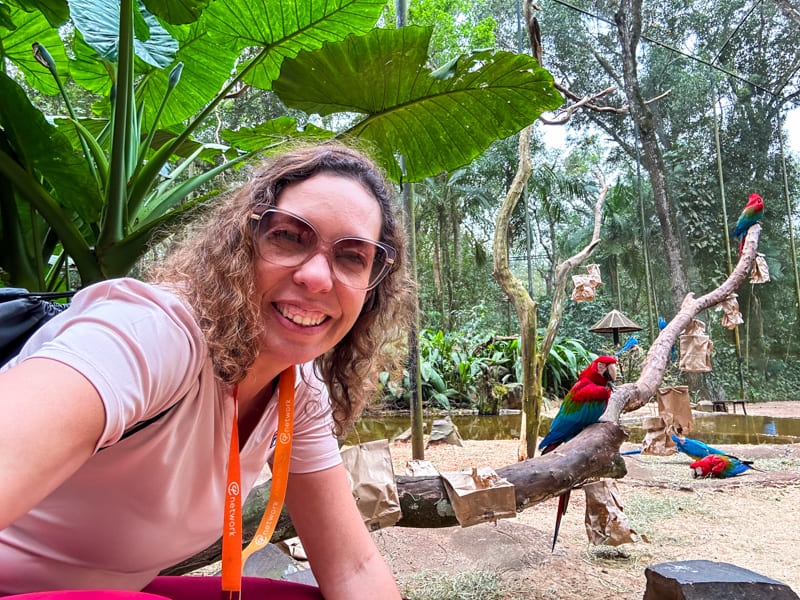 parque das aves foz do iguacu o que fazer | lets fly away