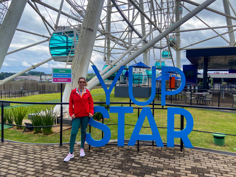 yup star foz iguacu roda gigante | lets fly away