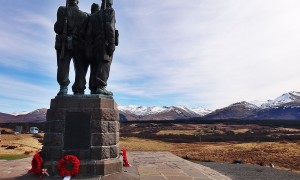 Foto da Semana: O escocês Commando Memorial