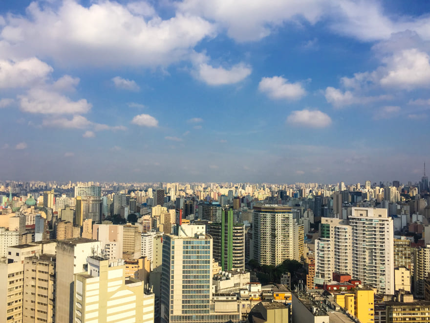 ponto turistico paulista - Edifício Copan SP: vendo São Paulo do alto