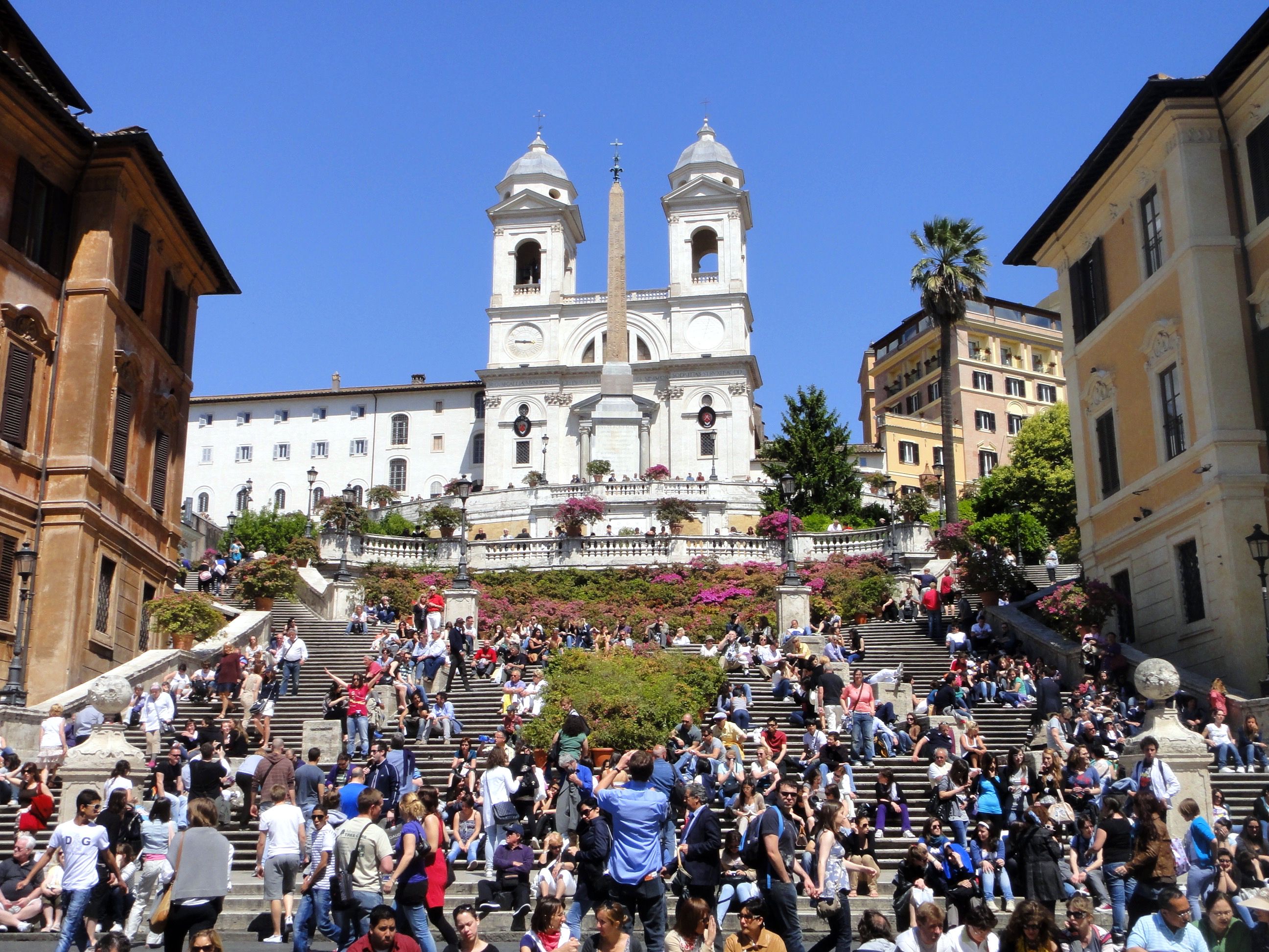 Escadaria Praca De Espanha Roma Italia Let S Fly Away