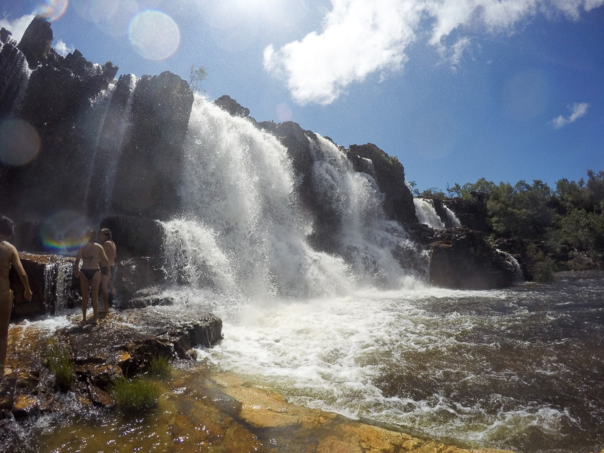 chapada dos veadeiros catarata dos couros banho cachoeira - Dicas da Chapada dos Veadeiros - ecoturismo maravilhoso