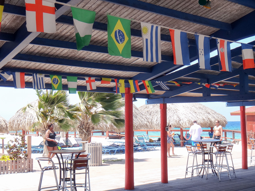 de palm islands bandeira brasil - De Palm Island Aruba, vem conhecer!
