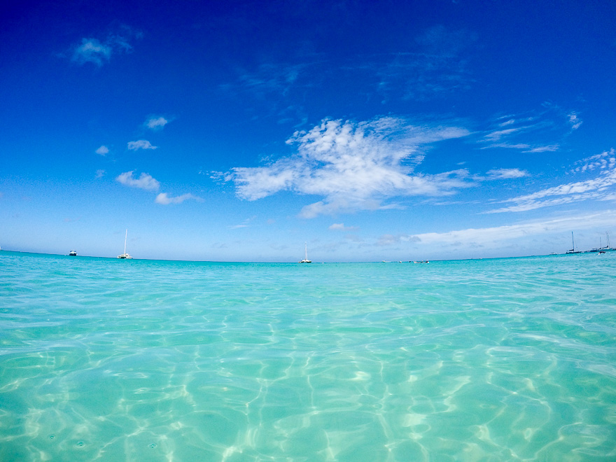 melhores praias aruba palm beach mar transparente - As 5 melhores praias de Aruba