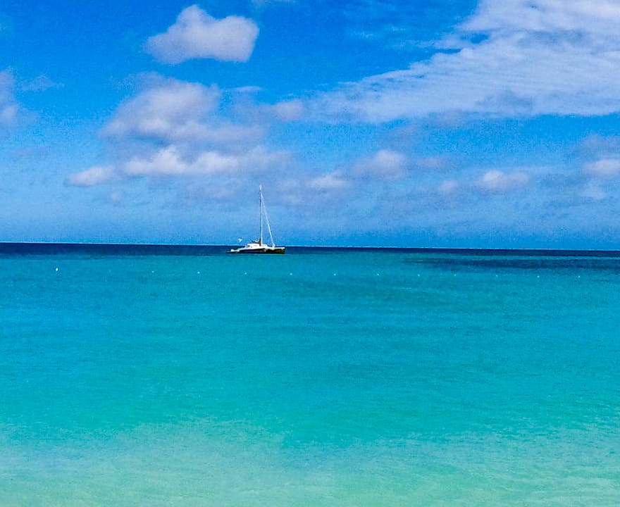 palm beach mar azul aruba 1 - Uma voltinha em Palm Beach em Aruba