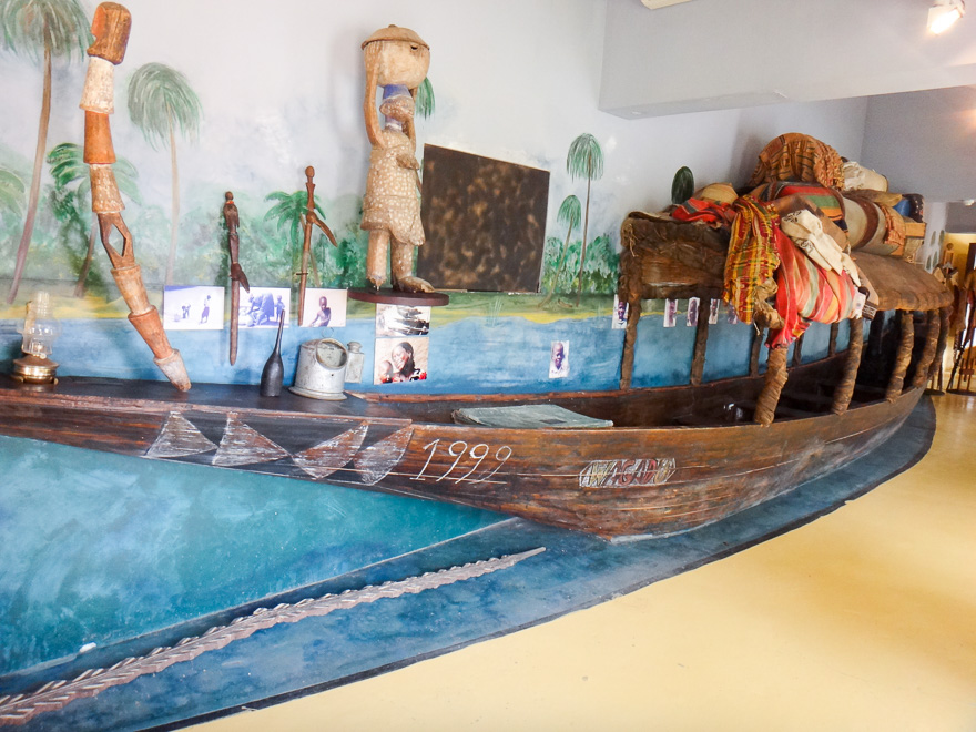 museu kura hulanda barco - O Museu Kura Hulanda em Curaçao