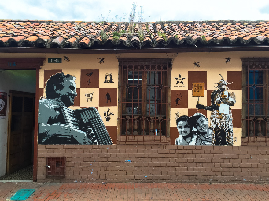 bogota grafite casa - 4 super cidades com street art na América do Sul