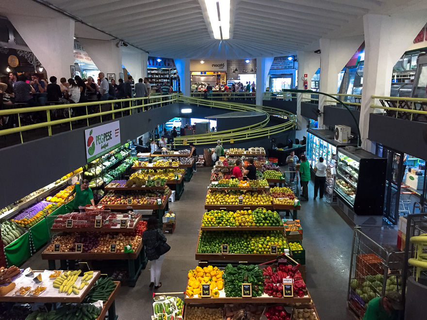 mercado municipal pinheiros interior - Gastronomia no Mercado Municipal de Pinheiros