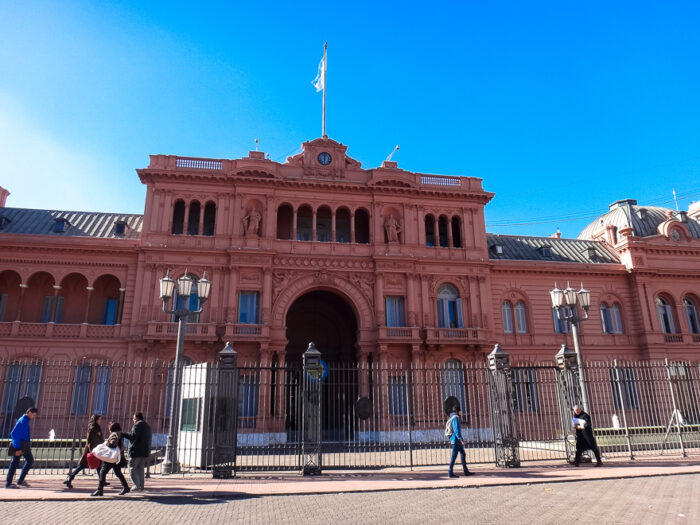 casa rosada sede governo argentina em buenos aires