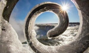 NEWS: Niagara Falls congelada