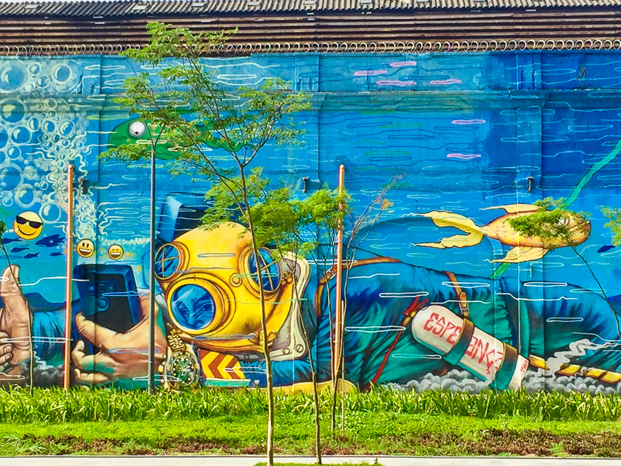 aquario rj grafite - 4 super cidades com street art na América do Sul
