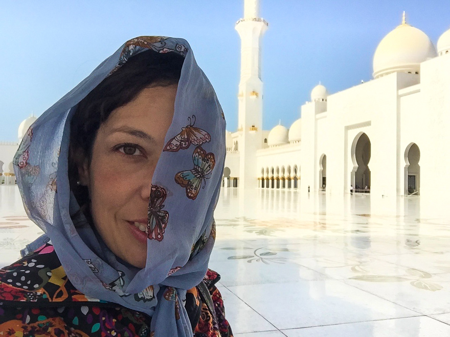 mesquita abu dhabi - Feliz Dia Internacional da Mulher! Viajante ou não!