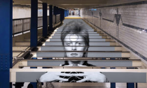 NEWS: David Bowie no metrô de NY