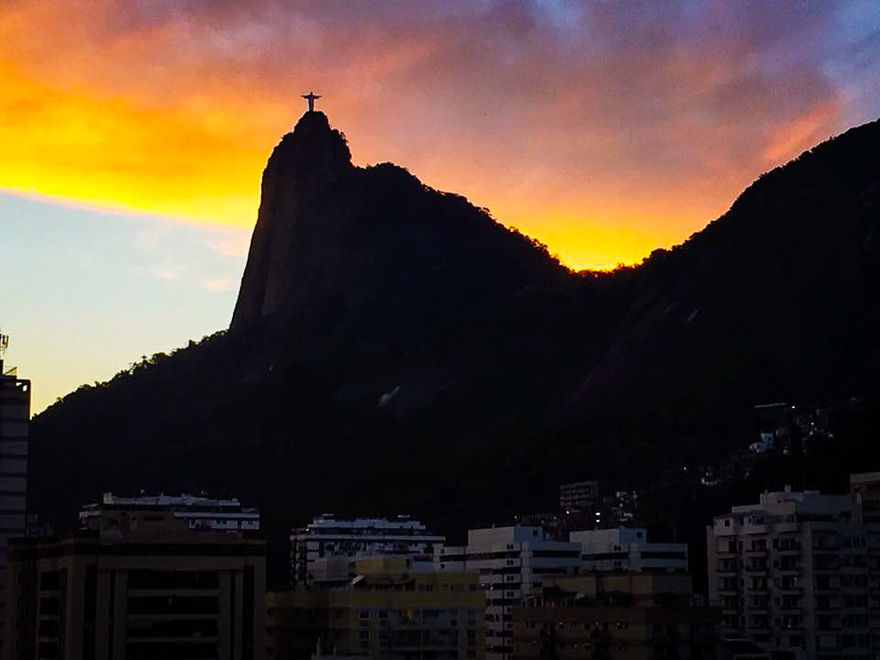 simbolos do rio por do sol corcovado - [8on8] Landmark- símbolos do Rio de Janeiro