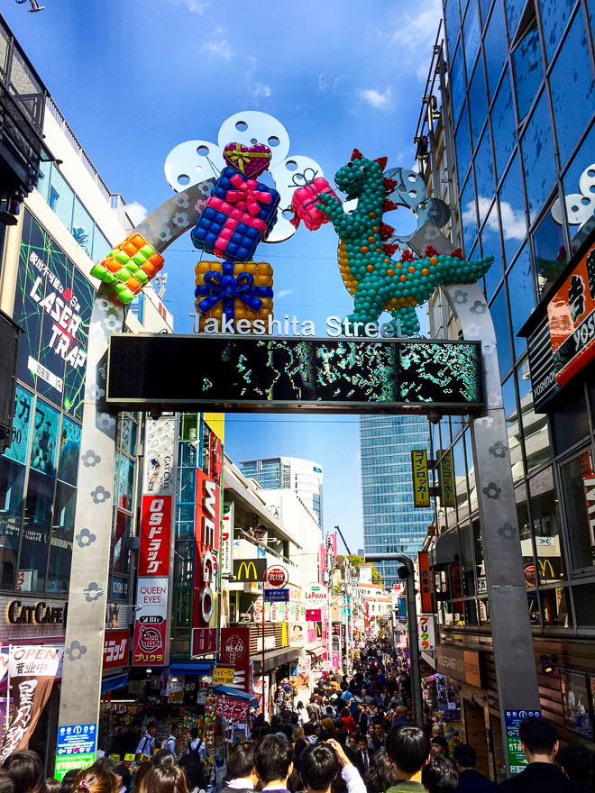 dicas de viagem para o japao takeshita street - Dicas de viagem Japão: organiza-se! [Guia completo]