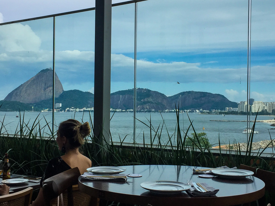 restaurante xian rio de janeiro vista varanda - Restaurante Xian, bossa dia e noite no Rio de Janeiro