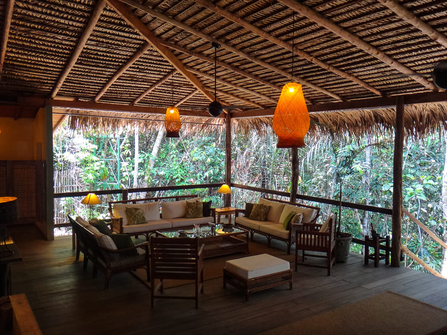 anavilhanas jungle lodge sala convivencia - Anavilhanas Jungle Lodge, hotel de selva com charme [HOTEL]