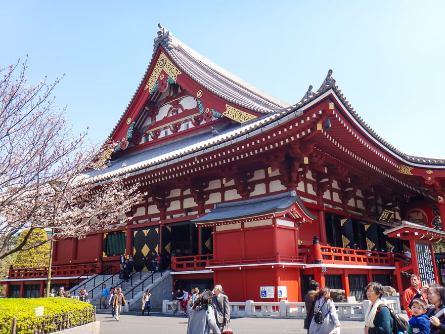 senso ji templo - 15 atrações imperdíveis em Tóquio. O que fazer em Tóquio!