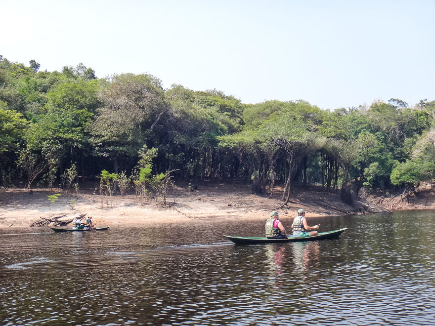 o que fazer na amazonia canoagem rio - O que fazer na Floresta Amazônica e se encantar pela nossa Natureza