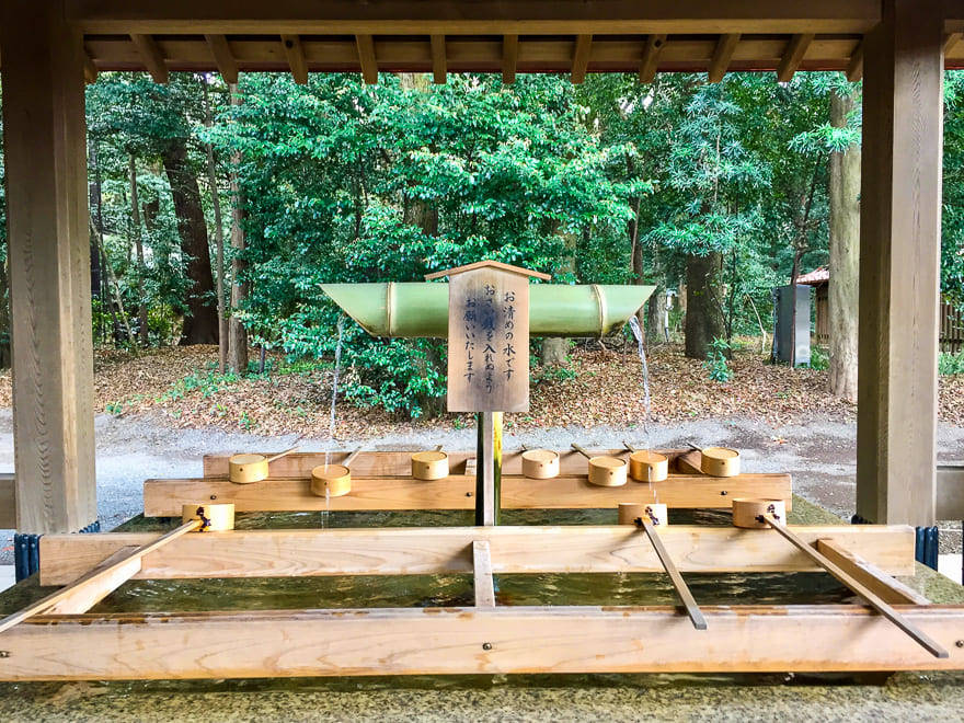 santuario meiji toquio agua - Um óasis de paz no Santuário Meiji de Tóquio
