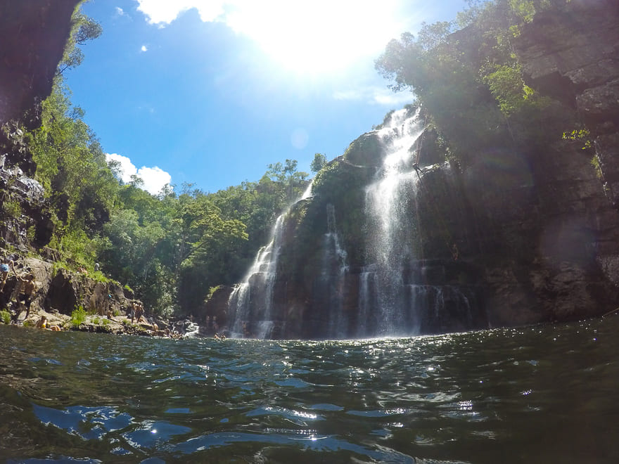 cachoeiras da chapada dos veadeiros piscina natural almecegas I - Cachoeiras da Chapada dos Veadeiros: 8 lindas e imperdíveis!