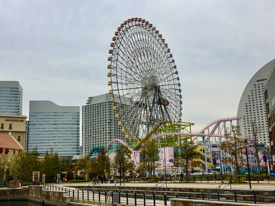 o que fazer em yokohama roda gigante - O que fazer em Yokohama, roteiro de 1 dia