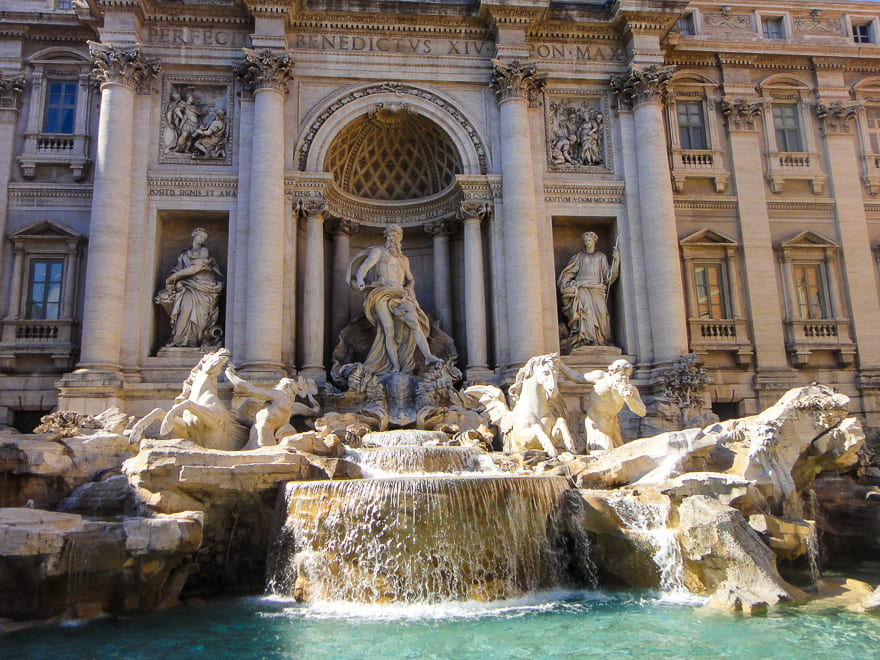 roteiro de viagem para italia fontana di trevi - Roteiro de viagem para Itália - cidades imperdíveis [8on8]
