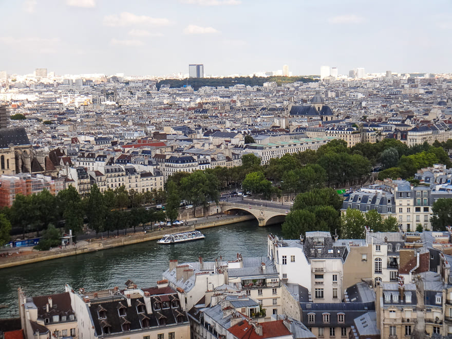 torres catedral notre dame de paris rio sena - Visite as torres da Notre Dame de Paris e se encante!