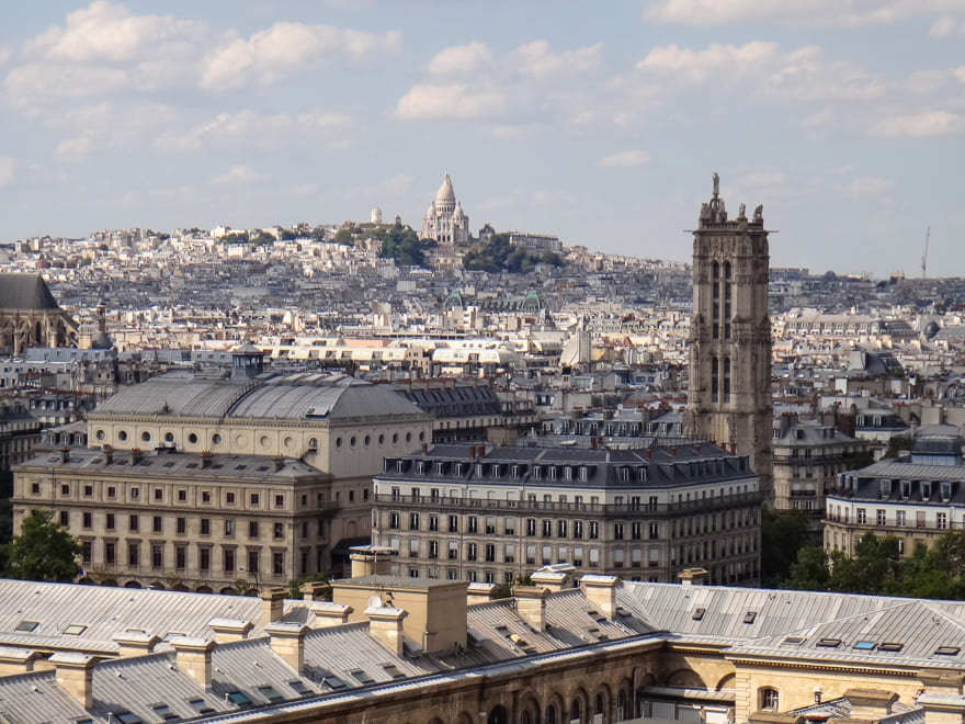 torres catedral notre dame de paris sacre couer - Visite as torres da Notre Dame de Paris e se encante!