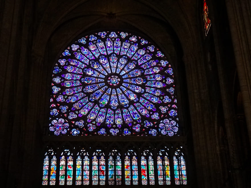torres catedral notre dame de paris vitral - Visite as torres da Notre Dame de Paris e se encante!