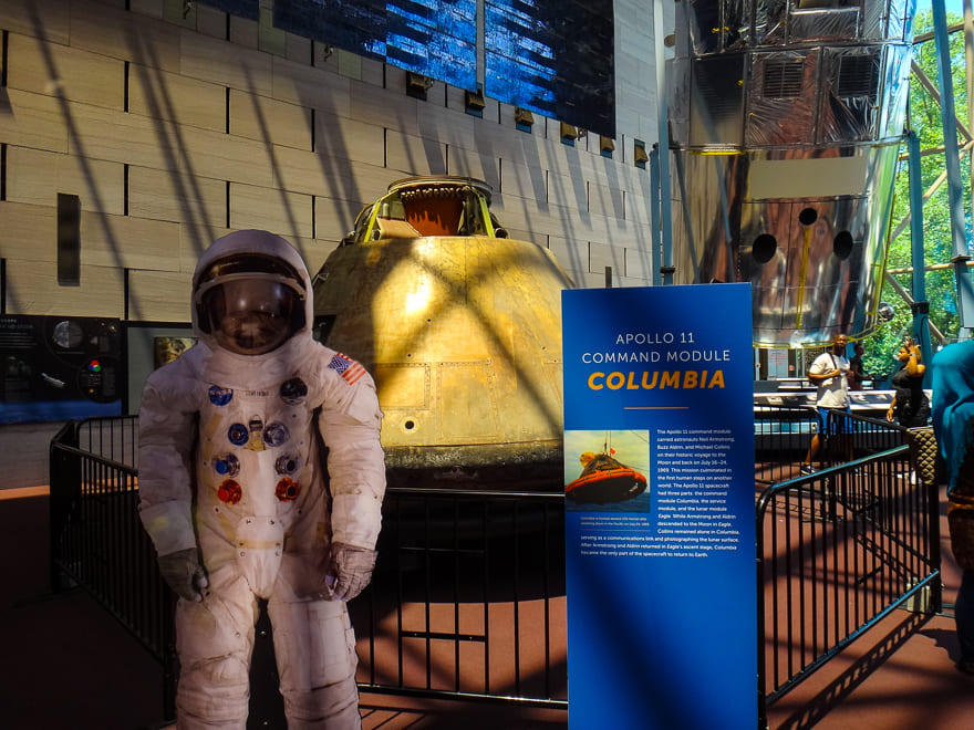 museus em washington modulo lunar apollo museu aeroespacial - Museus em Washington de graça: os 7 melhores. Economize e aproveite!
