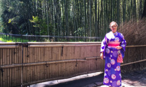 Um dia em Kyoto vestida como uma japonesa tradicional