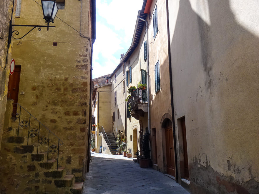 viagem toscana pienza rua - Roteiro pela Toscana: 7 dias inesquecíveis. Encante-se!