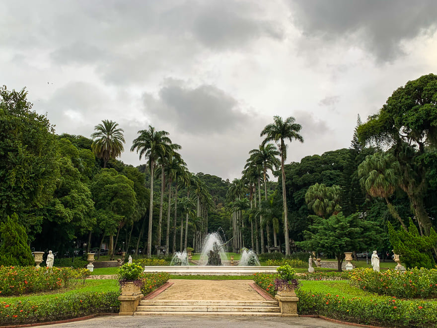 visita ao palacio guanabara jardim - Visita ao Palácio Guanabara