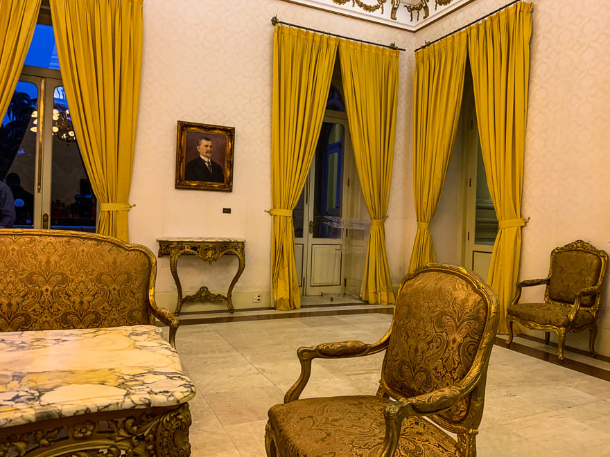 visita ao palacio guanabara salao principal - Visita ao Palácio Guanabara