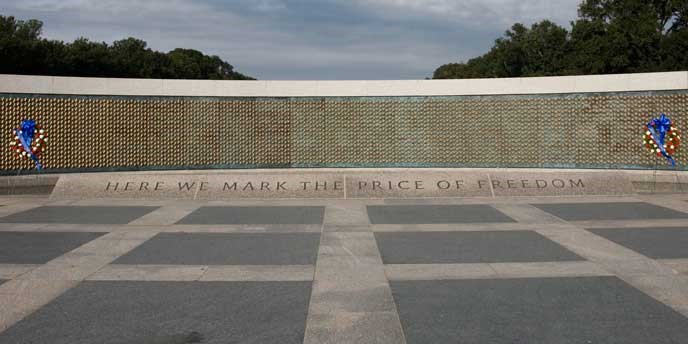 memorial 2 guerra - Pontos turísticos de Washington. 8 motivos para visitar o Lago Tidal Basin