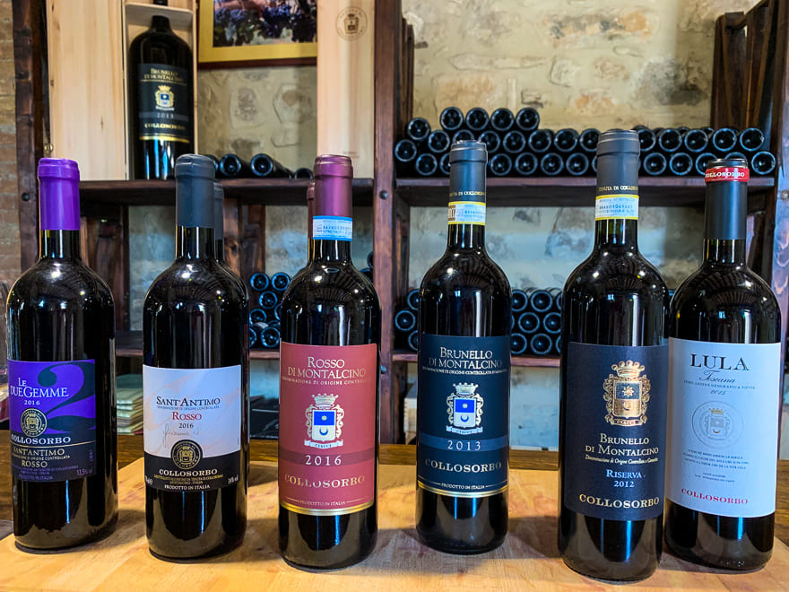 vinicolas em montalcino vinhos degustac%CC%A7a%CC%83o colossobo - Vinícolas em Montalcino. Enoturismo imperdível!